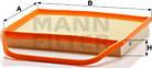 Mann-Filter C 36 004 - Gaisa filtrs autodraugiem.lv