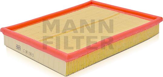 Mann-Filter C 30 130/3 - Gaisa filtrs autodraugiem.lv