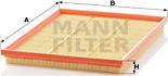 Mann-Filter C 3178 - Gaisa filtrs autodraugiem.lv