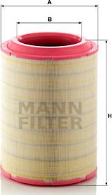 Mann-Filter C 37 2070/2 - Gaisa filtrs autodraugiem.lv