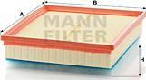 Mann-Filter C 29 168 - Gaisa filtrs autodraugiem.lv
