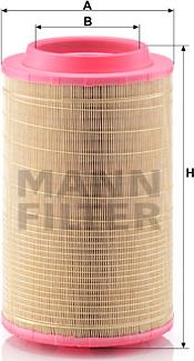 Mann-Filter C 25 860/5 - Gaisa filtrs autodraugiem.lv