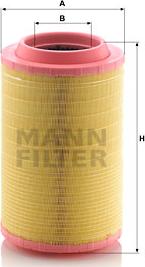 Mann-Filter C 25 860/8 - Gaisa filtrs autodraugiem.lv