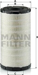 Mann-Filter C 21 584 - Gaisa filtrs autodraugiem.lv