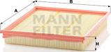 Mann-Filter C 28 150 - Gaisa filtrs autodraugiem.lv