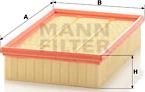 Mann-Filter C 28 100 - Gaisa filtrs autodraugiem.lv