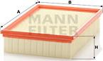 Mann-Filter C 28 136/1 - Gaisa filtrs autodraugiem.lv