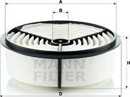 Mann-Filter C 2262 - Gaisa filtrs autodraugiem.lv