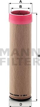 Mann-Filter CF 990/2 - Sekundārā gaisa filtrs autodraugiem.lv