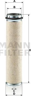 Mann-Filter CF 800 - Sekundārā gaisa filtrs autodraugiem.lv