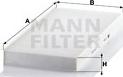 Mann-Filter CU 4054 - Filtrs, Salona telpas gaiss autodraugiem.lv
