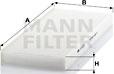 Mann-Filter CU 4179 - Filtrs, Salona telpas gaiss autodraugiem.lv