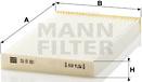Mann-Filter CU 15 001 - Filtrs, Salona telpas gaiss autodraugiem.lv