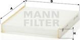 Mann-Filter CU 16 001 - Filtrs, Salona telpas gaiss autodraugiem.lv