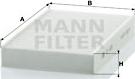 Mann-Filter CU 1629 - Filtrs, Salona telpas gaiss autodraugiem.lv