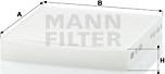 Mann-Filter CU 1835 - Filtrs, Salona telpas gaiss autodraugiem.lv