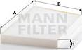 Mann-Filter CU 3461/1 - Filtrs, Salona telpas gaiss autodraugiem.lv