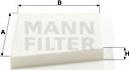 Mann-Filter CU 3461 - Filtrs, Salona telpas gaiss autodraugiem.lv
