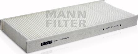 Mann-Filter CU 3554/1 - Filtrs, Salona telpas gaiss autodraugiem.lv