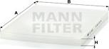 Mann-Filter CU 3059 - Filtrs, Salona telpas gaiss autodraugiem.lv
