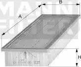 Mann-Filter CU 48 140 - Filtrs, Salona telpas gaiss autodraugiem.lv
