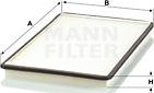 Mann-Filter CU 3032 - Filtrs, Salona telpas gaiss autodraugiem.lv