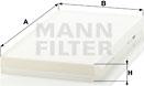 Mann-Filter CU 3139 - Filtrs, Salona telpas gaiss autodraugiem.lv