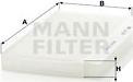Mann-Filter CU 3337 - Filtrs, Salona telpas gaiss autodraugiem.lv
