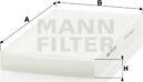 Mann-Filter CU 2956 - Filtrs, Salona telpas gaiss autodraugiem.lv