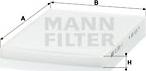 Mann-Filter CU 2951/1 - Filtrs, Salona telpas gaiss autodraugiem.lv