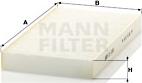 Mann-Filter CU 2951 - Filtrs, Salona telpas gaiss autodraugiem.lv