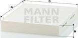 Mann-Filter CU 2442 - Filtrs, Salona telpas gaiss autodraugiem.lv