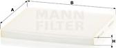 Mann-Filter CU 24 004 - Filtrs, Salona telpas gaiss autodraugiem.lv