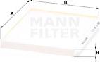 Mann-Filter CU 24 013 - Filtrs, Salona telpas gaiss autodraugiem.lv