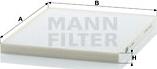 Mann-Filter CU 2434 - Filtrs, Salona telpas gaiss autodraugiem.lv