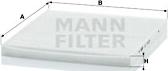 Mann-Filter CU 2435 - Filtrs, Salona telpas gaiss autodraugiem.lv