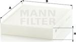 Mann-Filter CU 25 001 - Filtrs, Salona telpas gaiss autodraugiem.lv