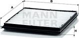 Mann-Filter CU 2516 - Filtrs, Salona telpas gaiss autodraugiem.lv
