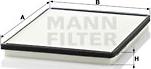 Mann-Filter CU 2530 - Filtrs, Salona telpas gaiss autodraugiem.lv