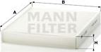 Mann-Filter CU 2533-2 - Filtrs, Salona telpas gaiss autodraugiem.lv