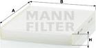 Mann-Filter CU 26 001 - Filtrs, Salona telpas gaiss autodraugiem.lv