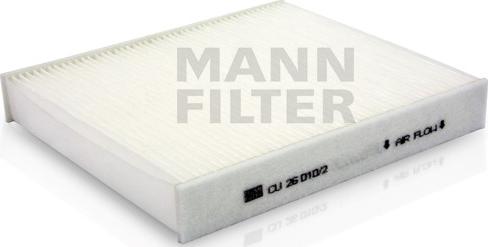 Mann-Filter CU 26 010/2 - Filtrs, Salona telpas gaiss autodraugiem.lv