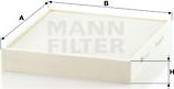 Mann-Filter CU 26 010 - Filtrs, Salona telpas gaiss autodraugiem.lv