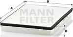 Mann-Filter CU 2672 - Filtrs, Salona telpas gaiss autodraugiem.lv