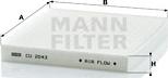 Mann-Filter CU 2043 - Filtrs, Salona telpas gaiss autodraugiem.lv
