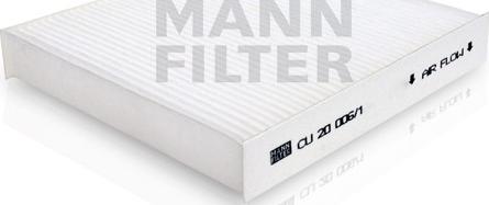 Mann-Filter CU 20 006/1 - Filtrs, Salona telpas gaiss autodraugiem.lv