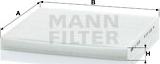Mann-Filter CU 2035 - Filtrs, Salona telpas gaiss autodraugiem.lv