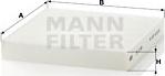 Mann-Filter CU 2149 - Filtrs, Salona telpas gaiss autodraugiem.lv