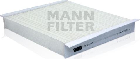 Mann-Filter CU 2143/1 - Filtrs, Salona telpas gaiss autodraugiem.lv