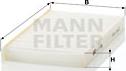 Mann-Filter CU 21 005-2 - Filtrs, Salona telpas gaiss autodraugiem.lv